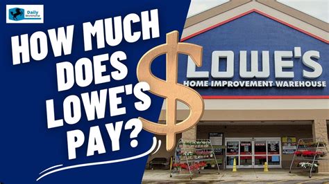 32 per hour 577 salaries reported Retail Retail Sales Associate $16. . How much does lowes pay
